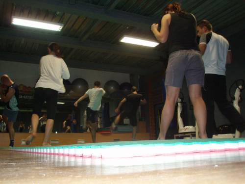 hodina kickboxu ve SQUASHPARKu